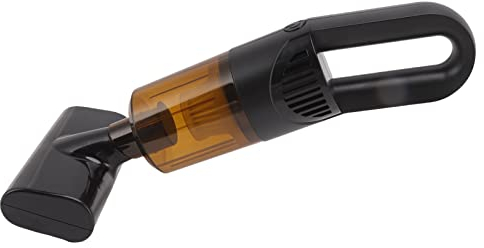 Aspirapolvere per Letto Portatile, Filtro Lavabile Ad Alta Efficienza Aspirapolvere per Materasso 6000pa per Rimuovere Gli Acari Aspirazione per di Animali Domestici (Nero)