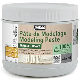 Pebeo Studio Green Modeling Paste - Heavy, 475 ml