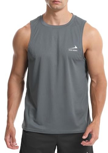 Herren Tanktop Gym Tshirt Muskel Fitness Training Laufshirt Fitness Tanks Ärmelloser T-Shirt