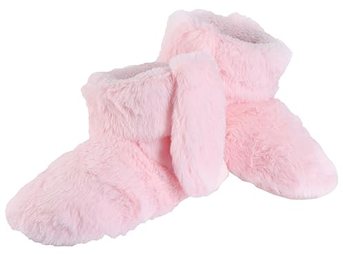 SOIMISS Stivali da Pavimento da Donna in Peluche Rosa Caldi e Antiscivolo per Autunno e Inverno Design Cartoon Confortevoli e Resistenti, per Casa