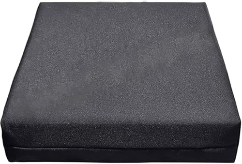 Jardins de Luxe | Comfortable Wheelchair Foam Cushions – 18x20 Inches | Supportive & Soft Seating | Non-Slip Zipped Cover [Made in UK] (18 x 20 x 2 Inch)