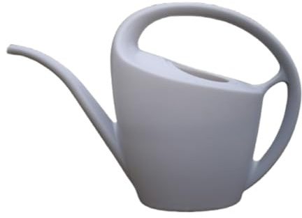 Arrosoir 10L | 8L | 5L | 3L | 2L | 1L | 0,9L pour l'arrosage du jardin Fleurs Arrosoir pour fleurs Jardinage 2 couleurs: bleu/vert/rouge/jaune/rose (Gris, 3L)
