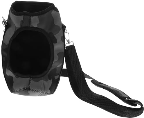 BUGUUYO Housse Isotherme pour Bouteille d'eau 19 L en Néoprène avec Bandoulière Réglable Pochette de Transport Légère et Résistante pour Randonnée Marche et Activités de Plein Air