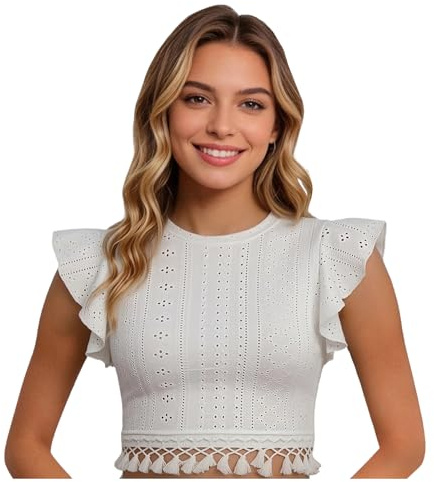 2026 Dirndl Camicetta Da Donna In Pizzo Colore Bianco,Oktoberfest Bluse Maniche Corte, Elegante Bottone Blusa Dirndl In Pizzo, Tradizionale Con Bottone Per Oktoberfest, Bianco A Maniche Corte