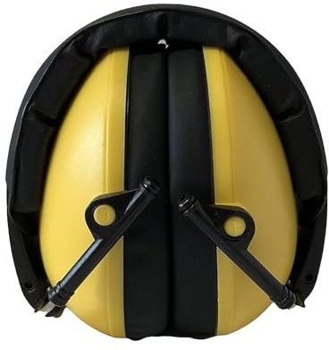BANZ Kids Headphones – Hearing Protection Earmuffs for Children – Adjustable Headband to fit All Ages – Protect Kids Ears – Block Noise – Fireworks – Sporting Events – Concerts – Movies (Yellow)