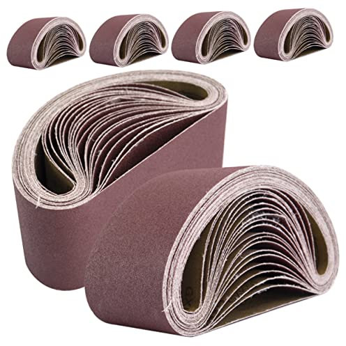 KICHOUSE 6pezzi Nastro Abrasivo Finitura Nastri Per Levigatrici Nastro Accessori Da Banco Nastri Abrasivi Resistenti All Usura Per Levigatrici e Applicazioni Specifiche