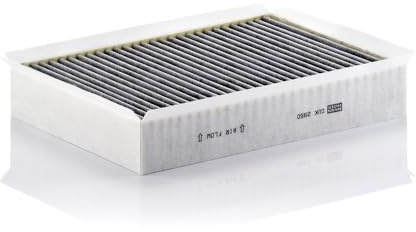 MANN-FILTER, CUK 2950 Innenraumfilter, mit Aktivkohle | Für PKW, Staub- und Pollenfiltration, Geruchsreduzierung, Echte OE-Technologie