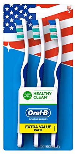 Oral-B Healthy Clean 40 Soft Toothbrush 3 Count