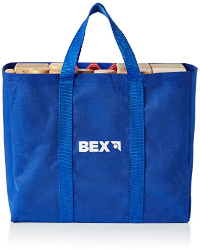 Bex 511-1320-1 - Wikingerspiel Kubb Pro Gummibaumholz, Wurf- und Schießspiel