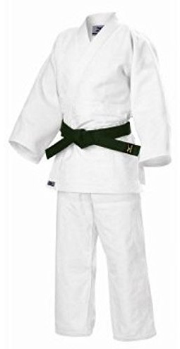 Mizuno, kimono Hayato per judo, White, 160