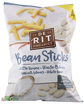 De Rit Bohnen-Sticks mit Meersalz (75 g) - Bio