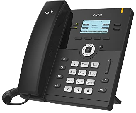 TELEFONO VOIP AXTEL AX-300G 4 Line IP Phone 192X64 LCD 2POR 1G Eth NO Power Sup