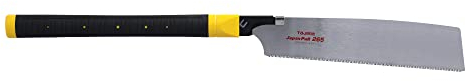 Tajima Japanische Zugsäge (Säge) Rapid Pull – 265mm, mit Fluoro Coat Blatt, Elastomer-Griff – JPR265FBR