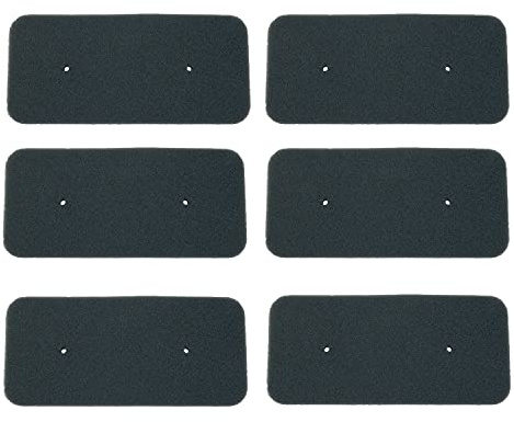 Filtre éponge pour sèche-linge, tampon filtrant d'évaporateur compatible avec Candy Hoover 40006731 Sèche-linge à condensation Sèche-linge Sèche-linge - Paquet de 6