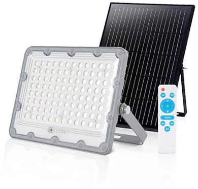 ledbox Proyector LED SOLAR PRO 50W Litio 3,2V - 7000mAH, Blanco frío
