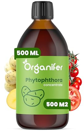 Phytophthora Koncentrat - 500 Ml Per 500 M2 - Beredning För Potatis Och Tomater - Växtvård - Växtgödsel - Trädgårdsgödsel - Organifer