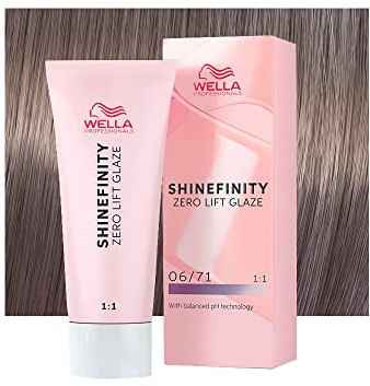 Wella Shinefinity Frosted Chestnut 06/71 Dunkles Aschblond 60 ml - demipermanente Haarfarbe