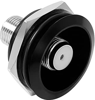 QIANRENON Coaxial F Type Encastré Fileté Montage Fixe Antenne TV Adaptateur Pouce F Type Femelle à Femelle Panneau Montage coaxial Connecteur, pour TV antenne,câble coaxial, récepteur Satellite