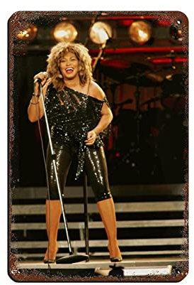 Tina Turner Poster, 1 Blechschild, Vintage-Metall, Pub, Club, Café, Bar, Zuhause, Wandkunst, Dekoration, Poster, Retro, 20 x 30 cm