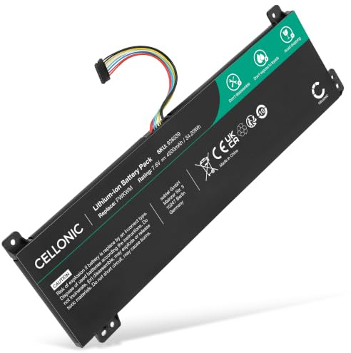 CELLONIC Batteria compatibile con Lenovo IdeaPad Slim 1-14AST, 5B10P53995 | (4500mAh-7.6V-Litio Polimeri) per Lenovo IdeaPad Slim 1-14AST-05 81VS, 81VS001VGE, V130-15IGM 81HN00E0GE, V130-15IKB