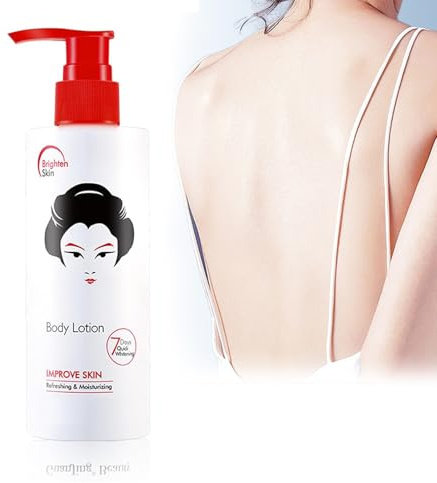Pemarlis 230g Body Lotion Brightening,Lozione per il Corpo Illuminante per la Pelle All Lozione per il Corpo Idratante Pelle Luminosa Sbiancante,Idratante a Rapido Assorbimento