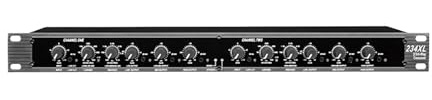 GAX-234XL Professionelle Sound-Peripheriegeräte Stereo 2/3-Wege, Mono 4-Wege 234XL Crossover-Audio-Equalizer Mit XLR-Anschluss
