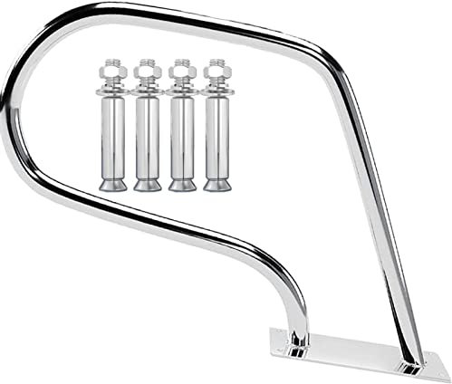 GODFSAHG Pool Handrails Swimming Pool Safety Hand Rail, Stair Pool Hand Rail Rated 250Lbs Load Capacity, Pool Handrail with Screws/22 * 30 inch