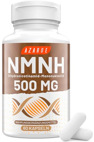 NAD-Kapseln Alternative 500mg, 60 kapseln – Ohne Zusätze, Praktische Einnahme, Vegan (60 stück (1er Pack)))