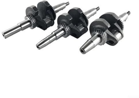 Getdoublerich Albero motore motore 168F/188F - Albero di ricambio ad alte prestazioni per motozappe generatori 2KW-5KW (192F)