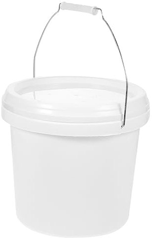 Alipis 5l Eimer mit Deckel lagercontainer vorratsbehälter Verpackungseimer haushaltseimer lackwanne Lackiereimer Farbmischer Farbeimer bevorzugen Behälter praktischer Farbeimer Eisen
