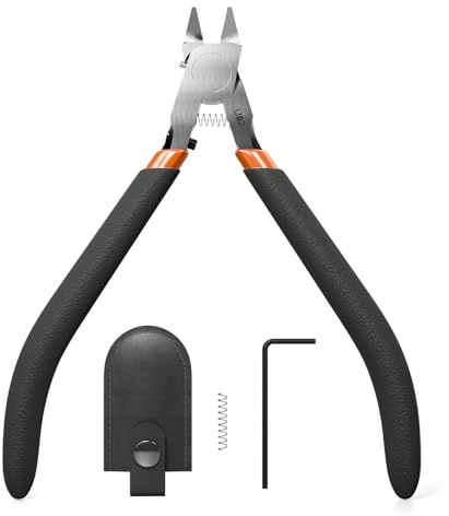 Uleey U02 Ultra-thin Single Edge Model Nippers 4.9in Plastic Sprue Cutter