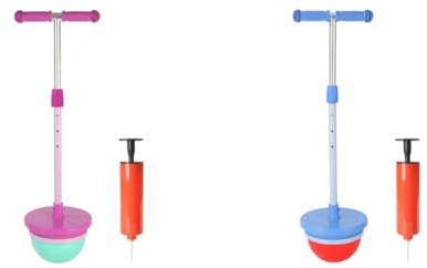 Kinder-Pogo-Stick mit Verstellbarer Höhe for Kinder 5-8 Jahre, Balance-Board, Pump-Grip, sicheres aktives Spielen for Jungen & Mädchen