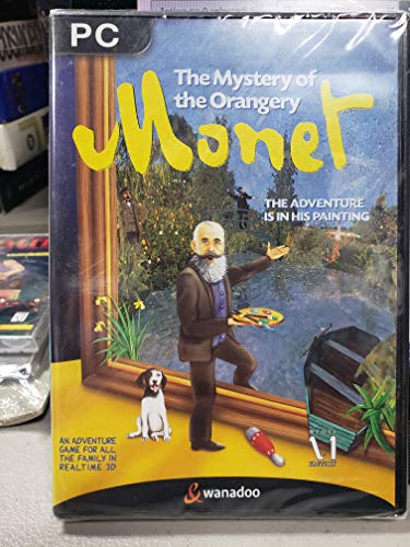 MONET THE MYSTERY OF THE ORANGERY PC CD ROM WINDOWS 95/98