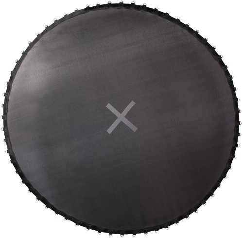 Ultrasport Trampolin Sprungmatte Zubehör, Schwarz, Ø 366 cm