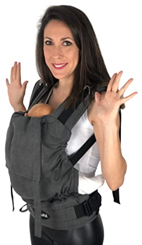 Amarsupiel - Babytrage Ergonomisch Von 4 bis 6 Monaten bis 3 oder 4 Jahre - Bequem und Einfach Anzupassen - Tragetuch aus Baumwolle - Organisch & Atmungsaktiv - Kindertrage Rucksack - Baby Carrier