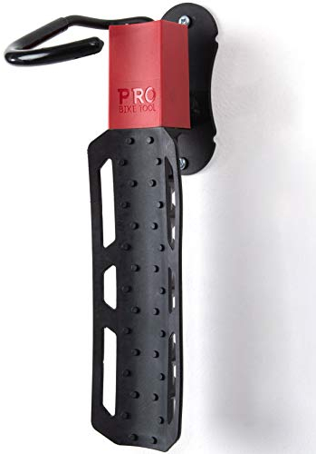 PRO BIKE TOOL Support Mural pivotant pour vélo - Support de Rangement Vertical intérieur pour 1 vélo dans Le Garage ou à la Maison - Porte-vélos - Crochet pour vélo - accroche velo mural garage