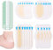 Pansements Ampoules Pieds, 40 Pcs Pansement Hydrocolloide Cicatrisant Hydrocolloid Patch Protection Orteil Heel Pansements PréVention et Soin des Ampoules au Pied