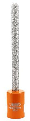 BGTEC Mèche à Mortier Diamantée pour Joints de Brique, Pierre, Maçonnerie, Granit, Diamètre 8 x 100 mm, M14