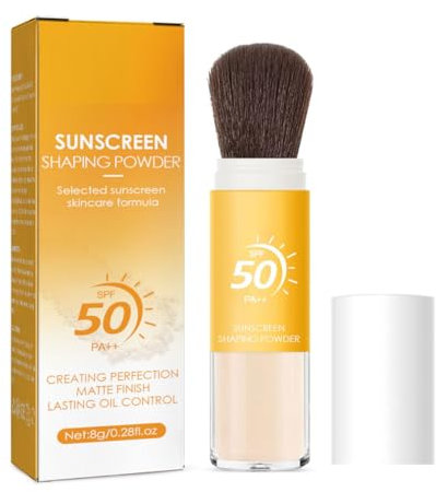 KARLORE Sonnenschutz Fixierpuder SPF 50 PA++ Mattierend für Öl Kontrolle Leicht Langhaltend