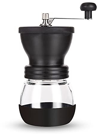 Manual Coffee Grinder with Cone-Shaped Ceramic Burr Moka Pot Kitchen Spice Grinder Home Gift