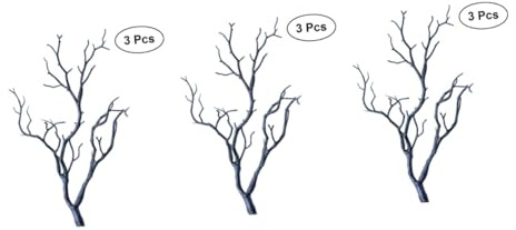 GARVALON 9 Pcs Branche De Vase Branches pour Vase Tiges De Plantes Artificielles Décor Branche Artificielle Branches d'arbre pour La Décoration Branche De Bois Artificiel Branche d'arbre