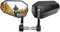 NIGOOLATA Lenkerendenspiegel Motorrad Universal Motorrad Spiegel Rückspiegel E-geprüft 360°drehbarer für Scooter Roller ATV 2 Stück