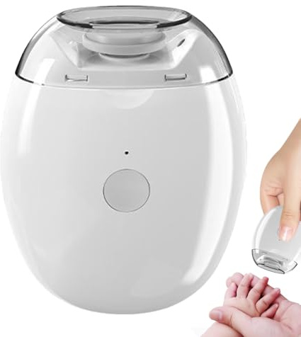 __PLACEHOLDER_BRAND_0__ Elektrischer Baby-Nageltrimmer, automatischer Nagelclip mit 3 einstellbaren Geschwindigkeiten, tragbarer Nagelfilter, sicherer Nailed Cutter für Kinder, Senioren, Erwachsene,
