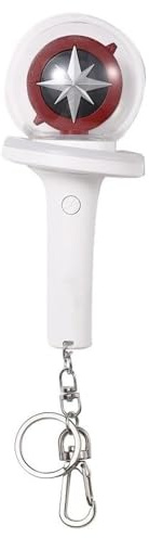 NIUVOO Porte-clés Kpop Stray Kids Light Stick Ver 2 - Cadeau pour fan de concert - SKZ Goods - Sac à main - Portefeuille lumineux - Pile non incluse, 1 couleur, taille unique