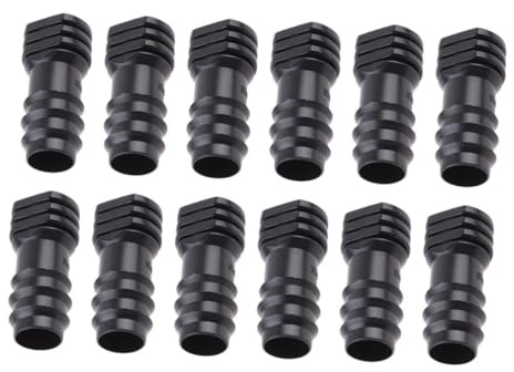 PartyKindom 20pièces Bouchons De Tuyau PE pour Micro-arrosage De Serre Fixation Étanche Et Installation Facile pour Système Irrigation De Jardin