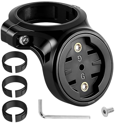 Quarter Turn Tige de Selle Support pour Garmin Varia RTL500 510 515 RVR315 | Barres de Vélo 27.2mm 30.9mm 31.6mm Seatpost Mount, Accessoires de Montage pour Radar
