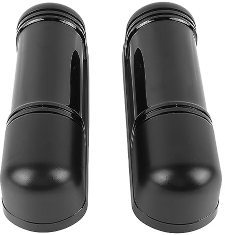 RASTKY Sensore di Raggio a Infrarossi per Cancello di Sicurezza Domestica Esterna, Allarme Impermeabile Senza Fili, Rilevatore di Corpo a Triplo Raggio