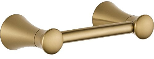 Delta Faucet 73850-CZ Lahara Pivoting Toilet Paper Holder, Champagne Bronze