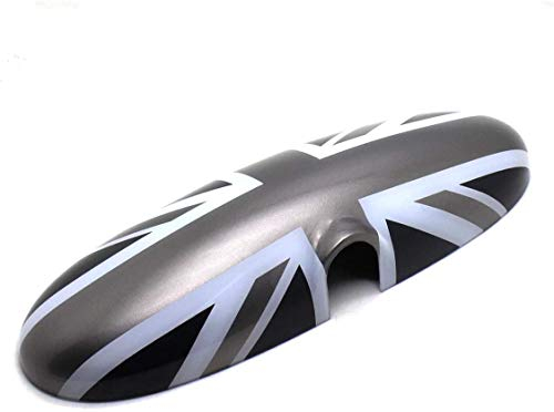 YaaGoo Tapa de PVC para espejo retrovisor interior para Mini Cooper R50 R52 R53 2000-2003 (gato gris)