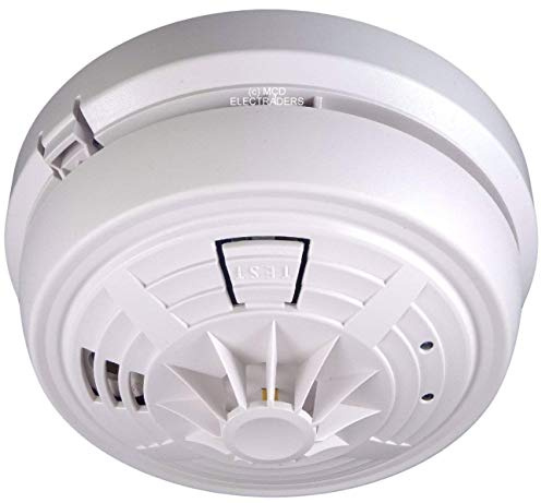 2 x Mains Powered, Heat Kitchen Alarm & Easy Fit Base